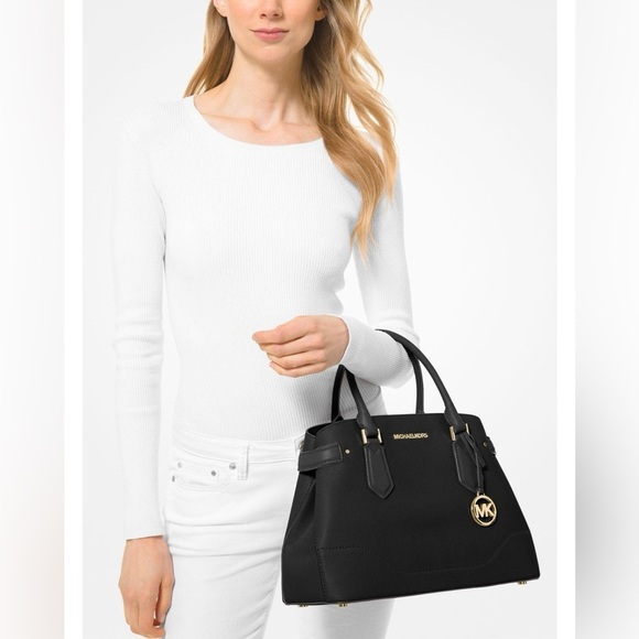 Michael Kors Black Satchel - Picture 1 of 9